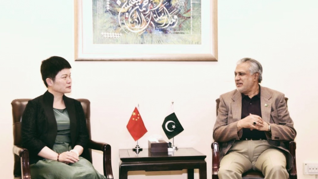 Chinese Charge d’Affaires calls on Ishaq Dar