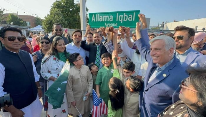 Street in New York co-named ‘Allama Iqbal Avenue’