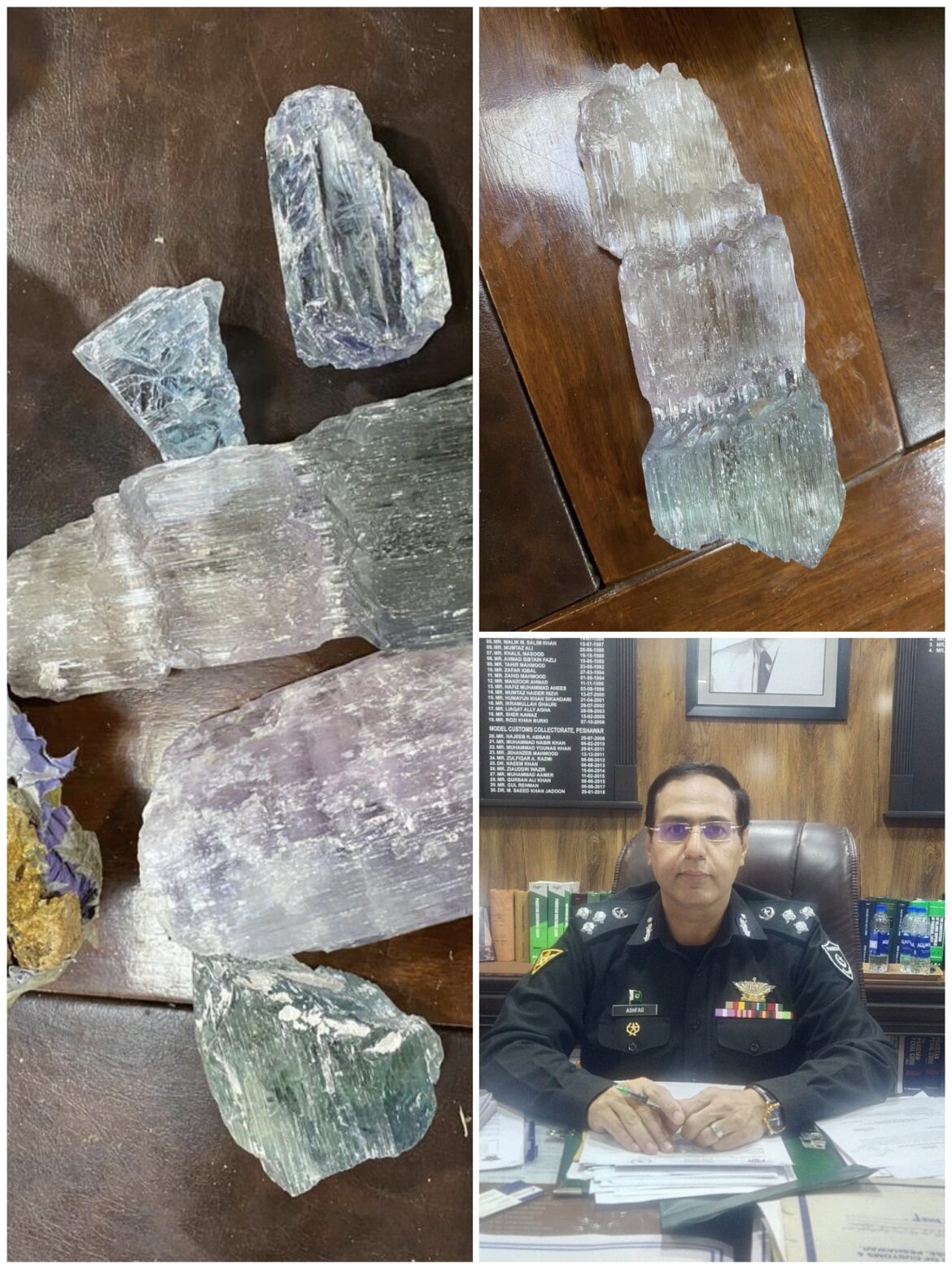 Customs Appraisement Torkham seizes precious stones worth Rs411 million coming from Afghanistan