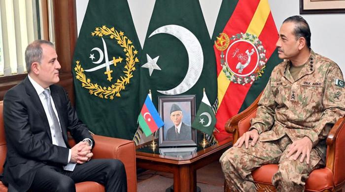 In meeting with COAS, Azerbaijan FM lauds Pakistan for maintaining regional stability