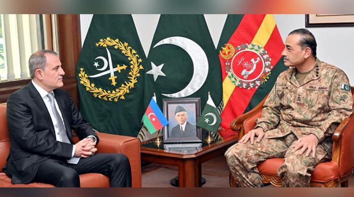 In meeting with COAS, Azerbaijan FM praises Pakistan’s role in regional stability