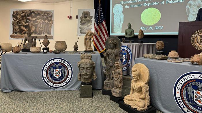 Stolen artefacts worth millions of dollars returned to Pakistan