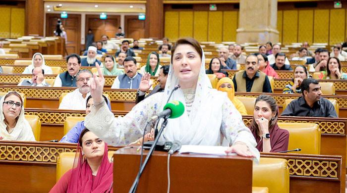 CM Maryam slams opposition for causing ruckus in Punjab’s budget session