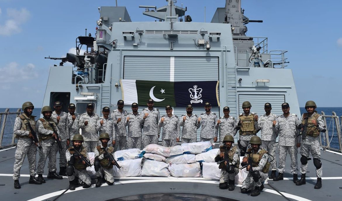 Pakistan Navy seizes 380 kilograms of narcotics in North Arabian Sea operation