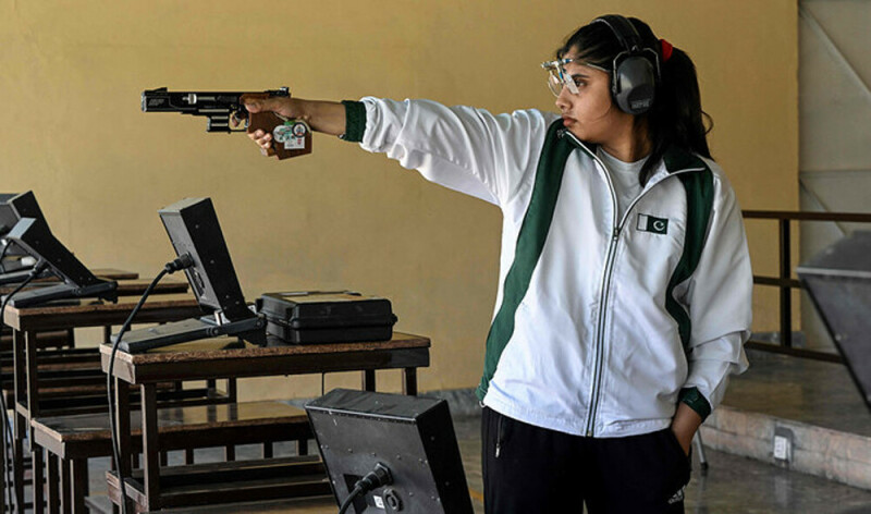 Pakistan’s first Olympic markswoman guns for historic medal