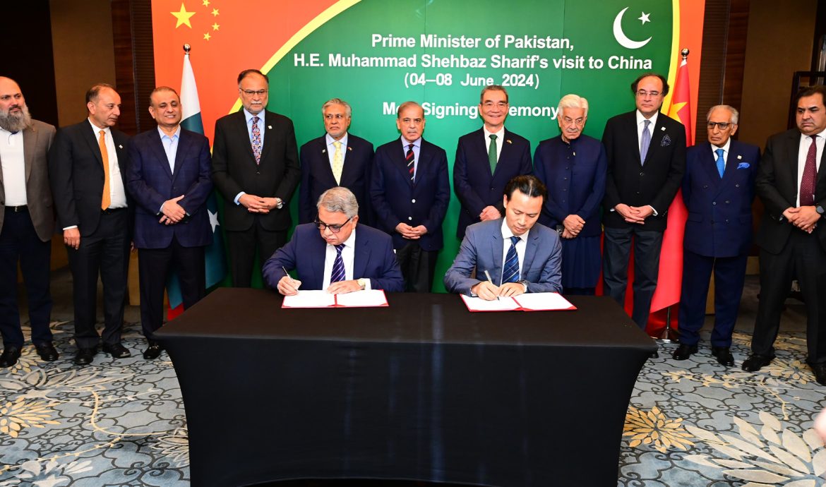 Pakistan, China sign multiple agreements in agriculture, logistics and digital economy sectors