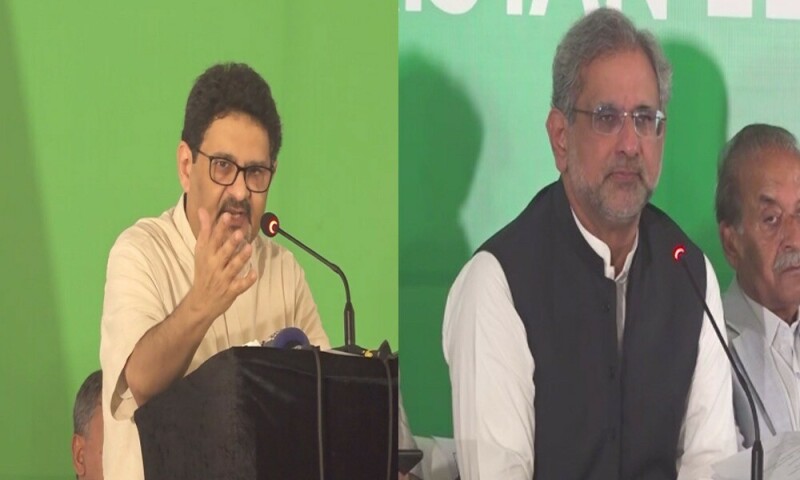 Ex PML-N leaders Miftah Ismail, Khaqan Abbasi launch ‘Awaam Pakistan’ party