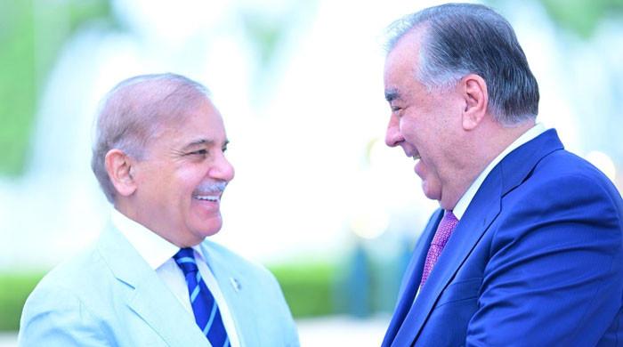 PM Shehbaz discusses investment with Tajik president during official trip