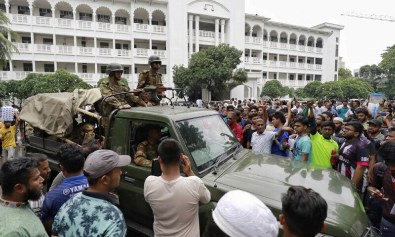 Bangladesh chief justice, central bank chief quit amid protests, officials say