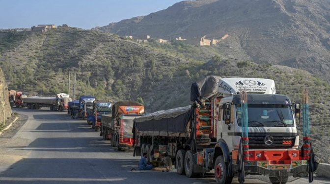 Pak-Afghan Torkham border closes for import and export