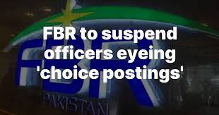 FBR suspends Customs officer using extraneous influence 