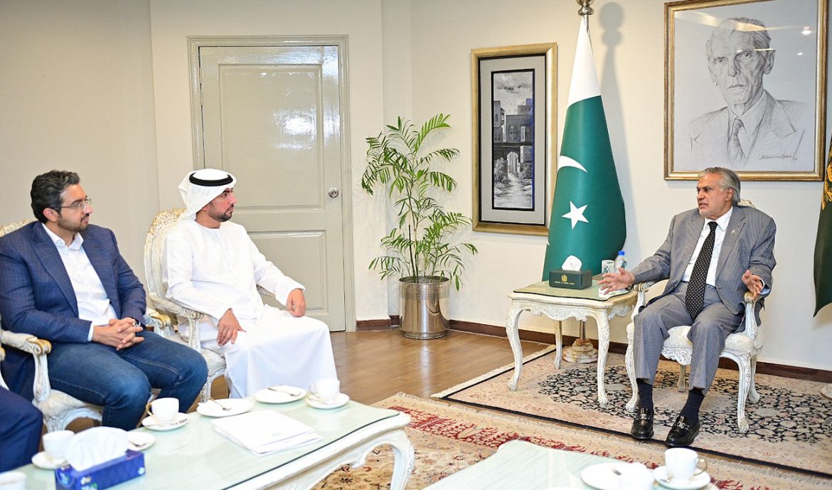 UAE’s AD Ports delegation discusses investment opportunities with Pakistan’s deputy PM