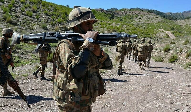 6 soldiers martyred, 12 terrorists killed in Waziristan