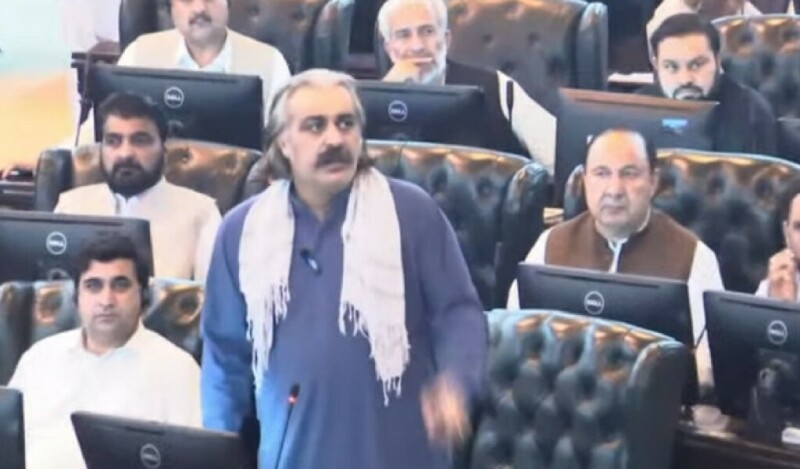 ‘Missing’ CM Ali Amin Gandapur appears during KP Assembly session