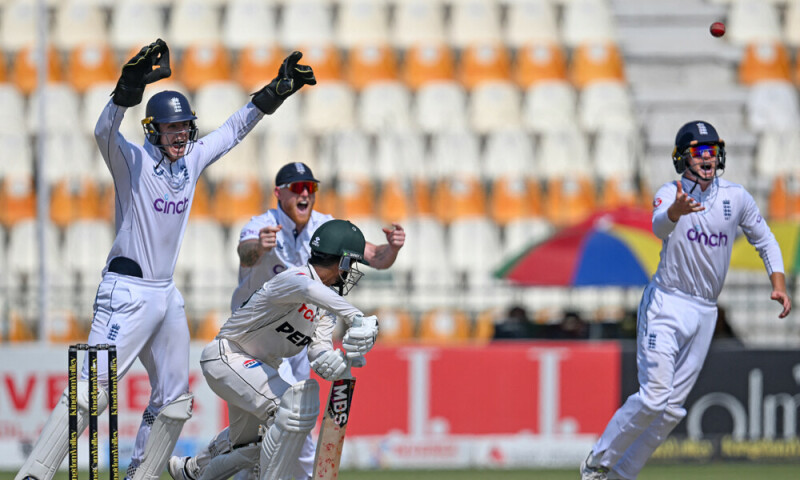 Pakistan tottering at 43-3 in England Test after Bashir takes three