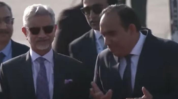 Indian FM Jaishankar touches down in Pakistan to attend SCO summit