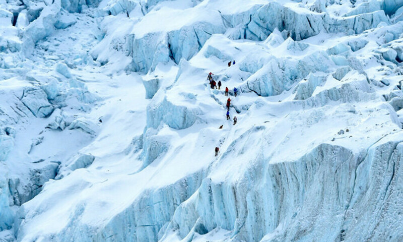 Record number of climbers chase 14-peak dream in Tibet