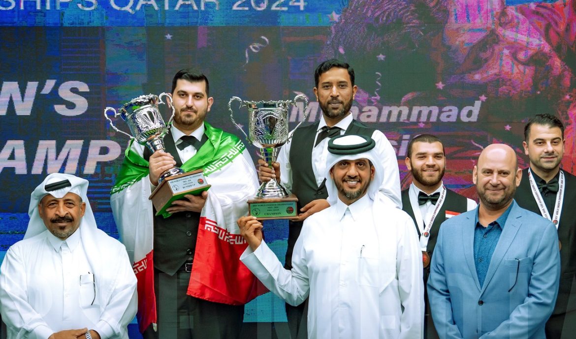 Pakistan’s Muhammad Asif wins IBSF World Snooker Championship in Qatar