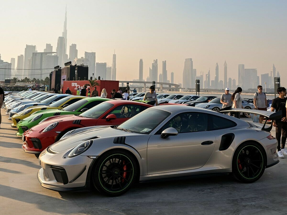  Icons of Porsche at Dubai Design District 