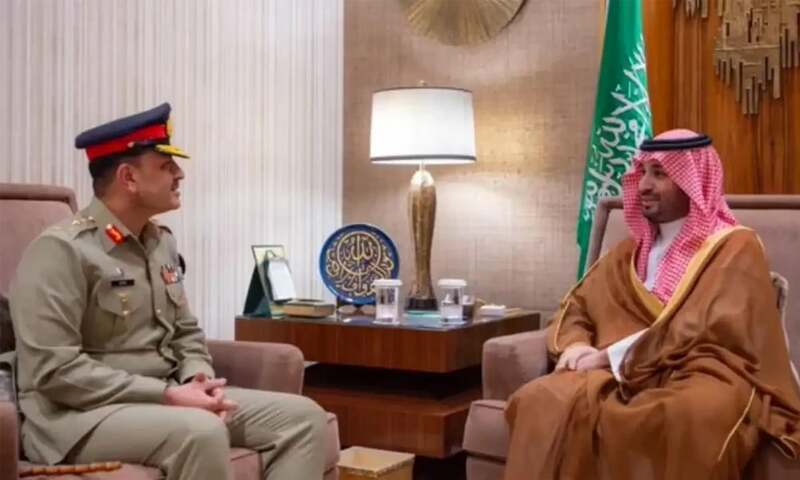 MbS welcomes COAS in Riyadh